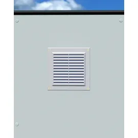 BERTILO HPL Geräteschrank Terrace High - 6 mm grau