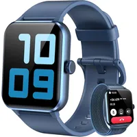 Blackview Smartwatch Herren Damen mit Telefonfunktion Schrittzäh für Android iOS