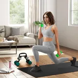 Set Aus Sechseckigen Kurzhanteln, Krafttrainingshanteln, 2 X 1 Kg, 2 X 3 Kg, 2 X 5 Kg, Mit Umbaubarem Hantelständer