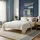 Homestyle4u Holzbett 160 x 200 cm Braun