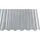 Gutta Polycarbonat Wellplatte Trapez 200 x 104 cm transparent