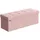 Songmics Sitzbank klappbar Pastellrosa 38 x 110 x 38 cm