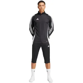adidas Tiro 24 3/4-Trainingshose Herren Sporthose, TIRO24 3/4 Pant black/white (095A) 2XL