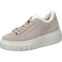 Gabor Halbschuhe Plateausohle für Damen, beige, Größe 40 1⁄2 EU / 7 UK