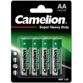 Camelion Batterien Super Heavy Duty AA Mignon R6 4 Stück