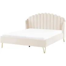 Beliani Ambillou 180 x 200 cm Hellbeige