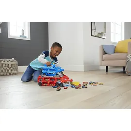 Hot Wheels JBM72 Hot Wheels City Ultimativer 2-in-1 Drachen Transporter Spielset