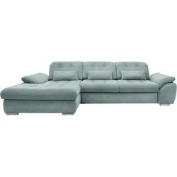 Ecksofa Rigatti mit Bettkasten ca. 184x314 cm Mint