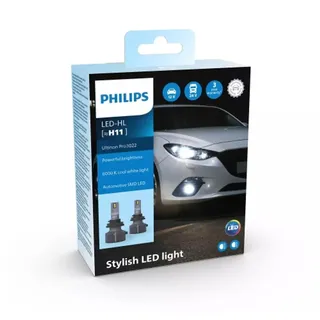 Philips [H11] HL Ultinon Pro3022 LED 12V&24V 6000K NO ECE 2St.