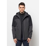 Jack Wolfskin GLAABACH 3IN1 JKT M black, S