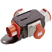 Bachmann Bachmann, CEE-Adapter CEE 400 V/16 A, 3x16A 5p400V, IP44