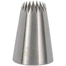 RBV Birkmann Birkmann, Französische Sterntülle, 20 mm, Kunststoff, Grau, 5 x 3 x 2 cm