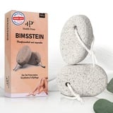 Bimsstein Fußpflege – 2er-Set – Hornhautentferner Grob Hornhaut – Hände und Füße – Natur Stein Fußpflege Hornhautentfernung Pediküre Fußpeeling Harte Haut Entfernen