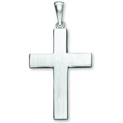 Ketten-Anhänger ONE ELEMENT "Kreuz Anhänger aus 925 Silber", silber, Schmuckanhänger, Damen, Silber 925 (Sterlingsilber), Damen Silber Schmuck