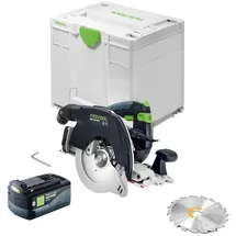 Festool HKC 55 KEB-Basic Akku-Handkreissäge 18 V 160 mm + 1x Akku 5,0 Ah + Systainer