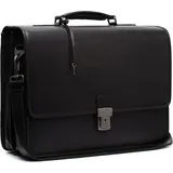 The Chesterfield Brand Glenwood Aktentaschen Messenger Leder 42 cm Laptopfach black