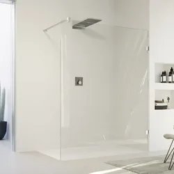 HÜPPE SolvaPro Seitenwand alleinstehend 20-120 x 60-200 cm, mit Anti-Plaque