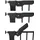 DOLLE Sicherheitsgitter Björn 73,5-93,3 cm Anthrazit