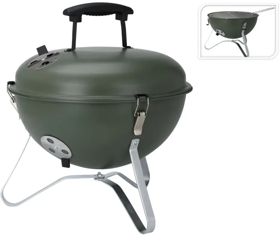 ProGarden Kugelgrill 37 cm Olivgrün