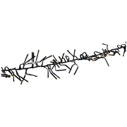 Konstsmide Lichterkette, 13,6 m mit 1152 LED, bernsteinfarben - schwarz