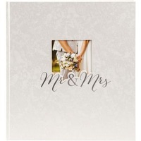 Goldbuch Hochzeitsalbum Mr. & Mrs. 30x31 60 weiße Seiten