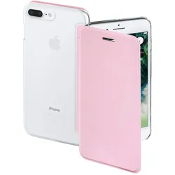 Booklet Clear Rosa für Apple iPhone 7 Plus/8 Plus