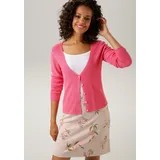Aniston CASUAL Strickjacke in Rosa 36