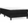 vidaXL Boxspringbett 90 x 200 cm Schwarz