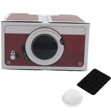 Ausla Mini Projector for Phones DIY-Heimprojektor der Zweiten Generation, Tragbarer Smartphone-Projektor, Heimkino mit 8-facher Vergrößerung, Installationsset