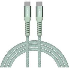 Verbatim Sync & Charge USB-C zu USB-C 100W 120cm, USB-C/USB-C Magnetic grün