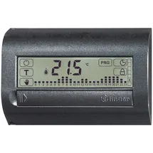 Finder Chronothermostat Touch Wand schwarz Typ 1C7190032007 - Serie 1C Finder anthrazit