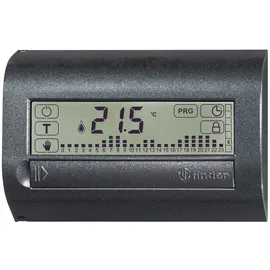 Finder Chronothermostat Touch Wand schwarz Typ 1C7190032007 - Serie 1C Finder anthrazit