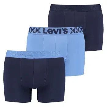 Levis 3P Boxer Giftbox Blau Baumwolle Medium Herren