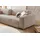 KAWOLA Big Sofa PALACE 3-Sitzer mit Sitztiefenverstellung Cord taupe
