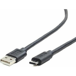 Cablexpert USB 2.0 AM to Type-C cable (AM/CM), 3 m (3 m, USB 2.0), USB Kabel