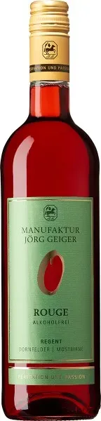 O - Rouge - Regent l Dornfelder l Mostbirne Manufaktur Jörg Geiger - 6Fl. á 0.75l