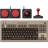 8bitdo Retro Mechanical Keyboard C64 Edition ISO UK