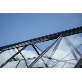 Juliana Halls Montageleisten-Set für Sicherheitsglas Icon Gardenhouse 8 m. 13 m2 Schwarz