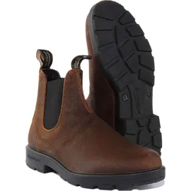 Blundstone 1911 Brown Wax Suede (500 Series) Chelsea Boots (Braun 5 UK) Winterstiefel