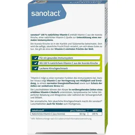 Sanotact Vitamin C Lutschtabletten 30 St.