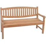 Garden Pleasure Gartenbank LOMBOK 940218 braun Holz 150,0 cm