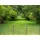 Aileenstore Doppelstabmattenzaun 50 m x 0,8 m Grau/Stahl
