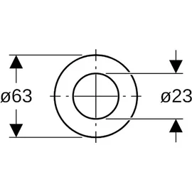 Geberit Heberglockendichtung 891015001