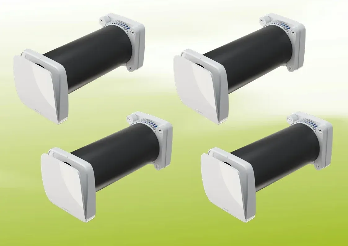 Südwind Wohnraumlüftung Ambientika Wireless+ 4er Set ? 93% WRG ? 60m3/h ? 20-30d...