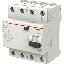 AEG FN463/A30 4P Typ A 63A 30mA, 4 Teilungseinheiten 2CSF704156R1630