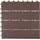 Mendler WPC Bodenfliese Rhone braun 30 x 30 cm 11 St.