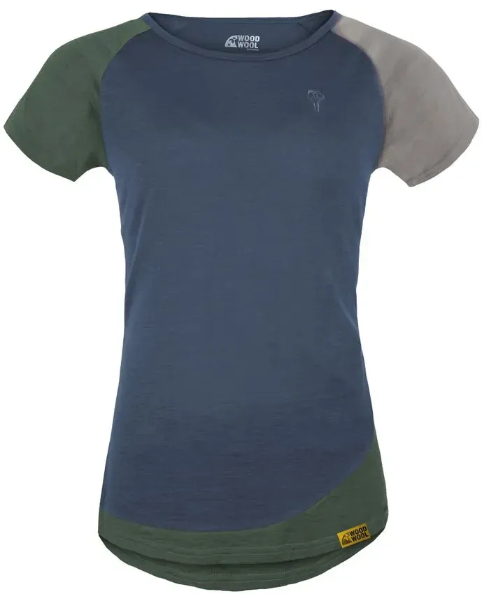 Grüezi Bag Woodwool T-shirt Lady Janeway ocean cavern (4003) XL