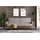 konsimo® Schlafcouch 3-Sitzer Grau