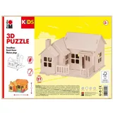 Marabu Puzzle KiDS 3D Puzzle, Strandhaus, 3D Puzzle, ab 5 Jahre, 27 Teile
