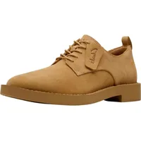 CLARKS Halbschuhe Veloursleder - Beige - 45